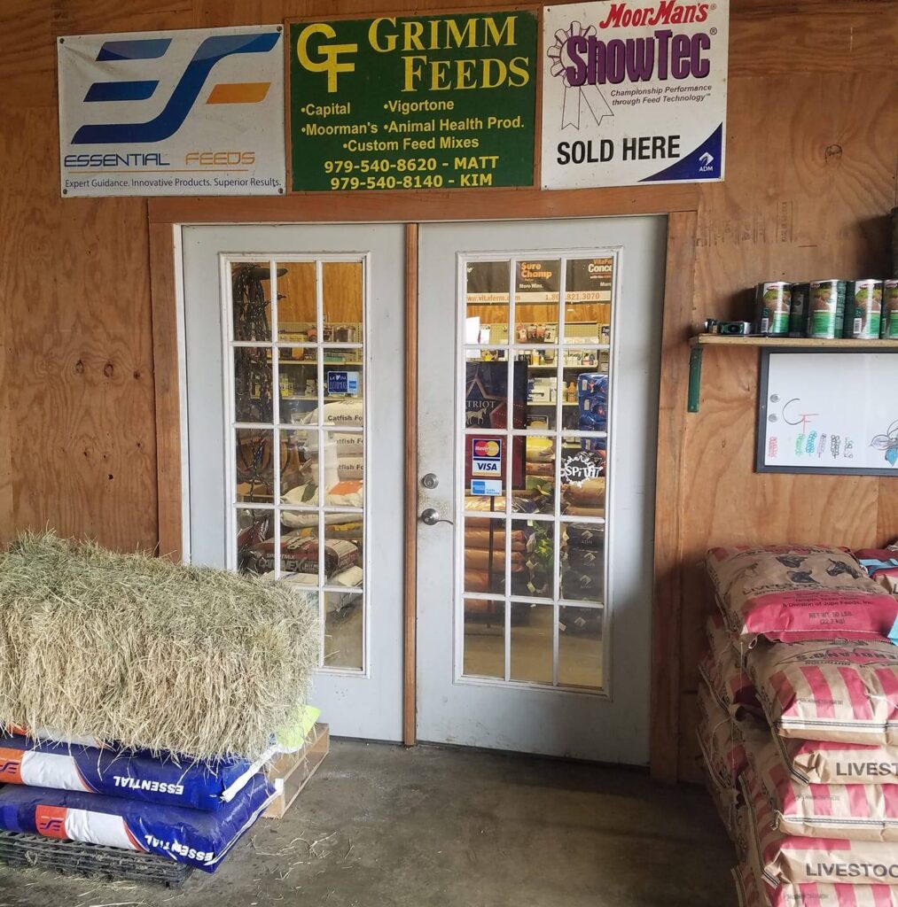 grimm feeds store front.