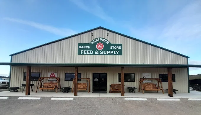 Kempner Feed and Supply storefront.