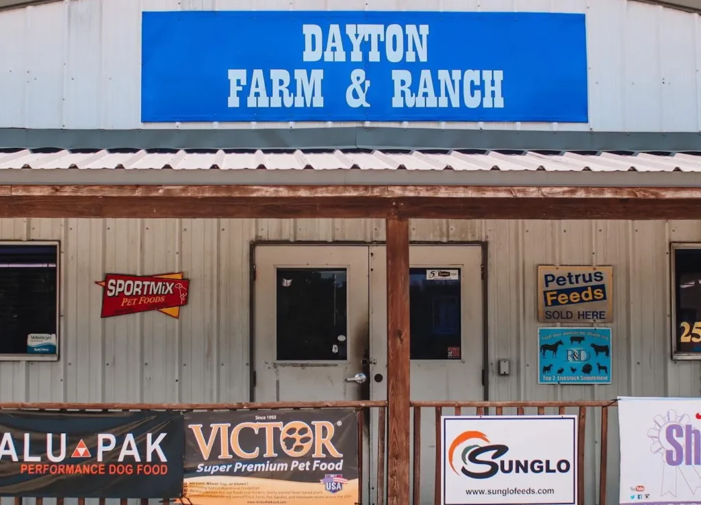 Dayton Farm and Ranch storefront.