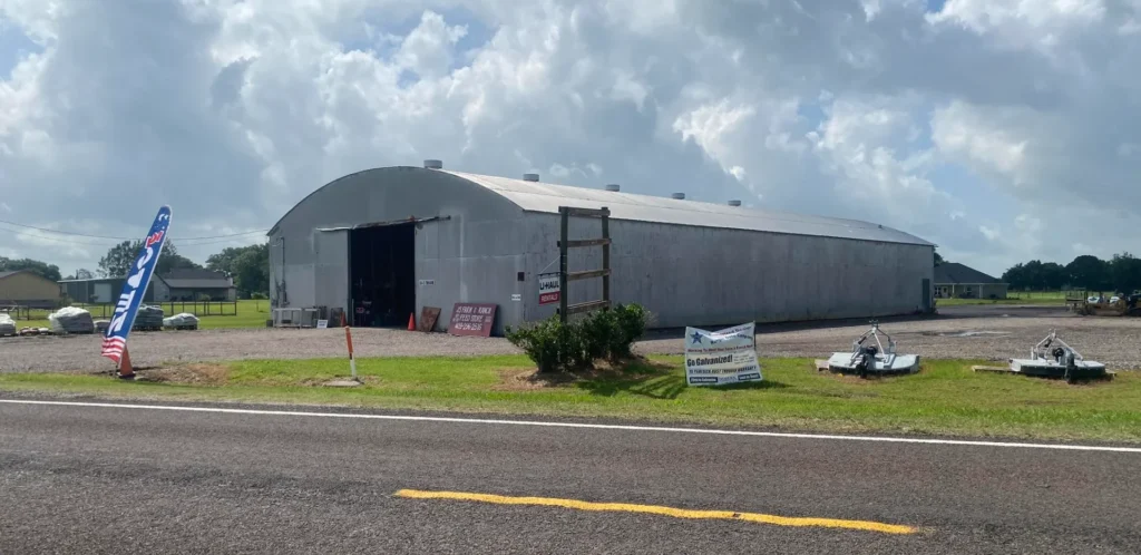 JS farm and Ranch building.